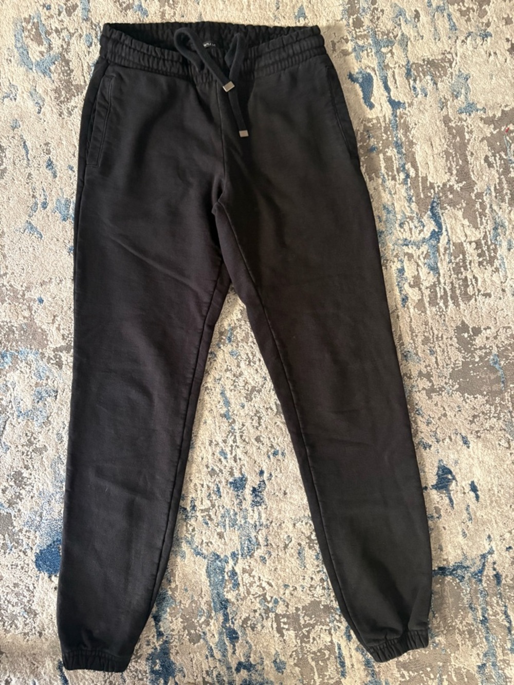 Talentless Black Heavy Weight Jogger Sweatpants size small